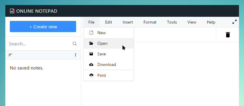 Open text file in Wetinfo